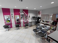 unisex hair salon with - 1