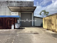 metal hangar with plot - 1