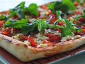 restaurant with pizzeria for