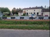 rural french farmhouse with